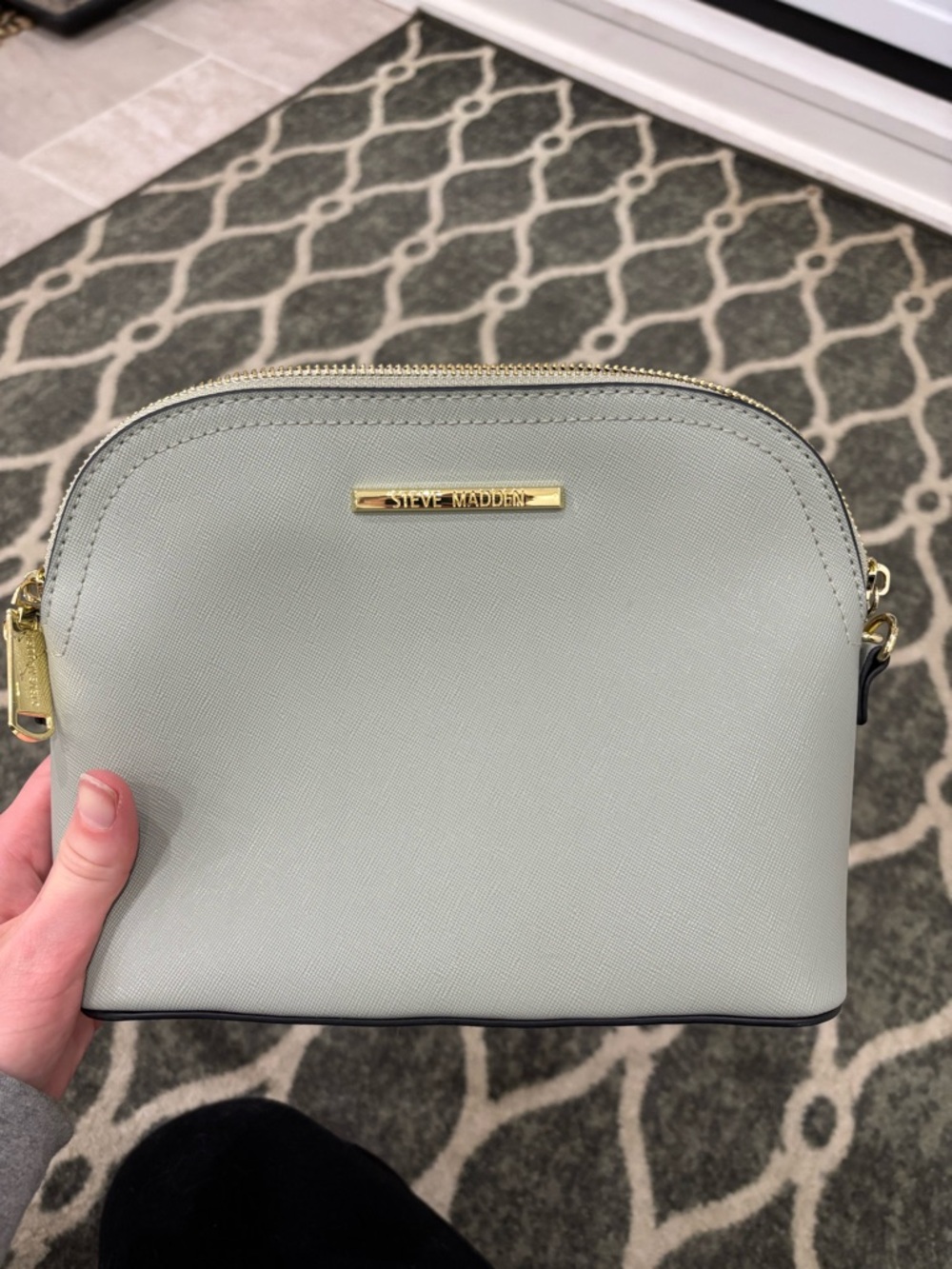 Steve Madden Women's Sage Green Crossbody Bag